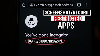 SOLVED ScreenshotsRecord RESTRICTED APPS NO ROOT [upl. by Ric]