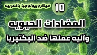 المضادات الحيوية شرح بالعربي Antibiotics  Antimicrobial chemotherapy [upl. by Moina598]