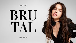 Olivia Rodrigo  Brutal Lyrics [upl. by Alita]