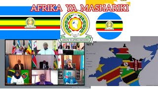 Wimbo wa Afrika ya mashariki The song of East African Community [upl. by Dafodil]