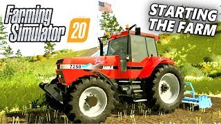 FARMING SIMULATOR 20 First Look amp How To Play [upl. by Simons]