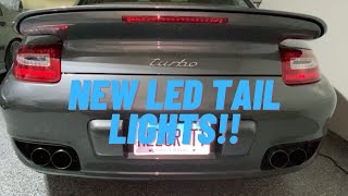 2009 911 Turbo 9971 Tail Light Upgrade With Depo LEDs [upl. by Keller361]