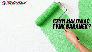 CZYM MALOWAĆ TYNK BARANEK [upl. by Eeclehc474]