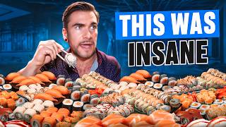 THIS ALL YOU CAN EAT SUSHI CHALLENGE CHANGED MY LIFE  Joel Hansen [upl. by Alyks671]