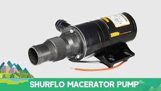 Shurflo Macerator Pump [upl. by Nyrehtak831]