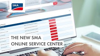 The new SMA Online Service Center english version [upl. by Gonta994]