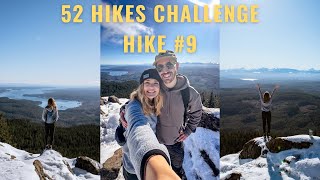 52 HIKES CHALLENGE  hike 9  beautiful lookout on northern Vancouver Island [upl. by Munniks778]