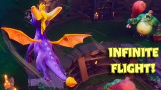 Spyro Reignited INFINITE FLIGHT GLITCH  Guide [upl. by Nosreh]