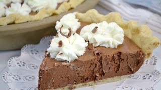 Chocolate Silk Pie Recipe  RadaCutlerycom [upl. by Jocelin925]