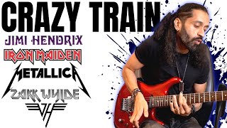 If Crazy Train Riff wasnt made by Randy Rhoads  Chandresh Kudwa [upl. by Rehpoitsirhc]