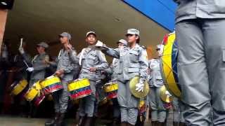 Himno del ejército de Colombia Banda marcial colegio militar José María Córdoba [upl. by Spevek]