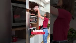 Fazemos caber tudo e mais um pouco né 😅madesa moveis cozinhaplanejada cozinha humor casa [upl. by Blondy]