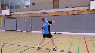 Rückhand Tutorial  TSV Badminton [upl. by Nowad925]