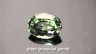 Green Garnets by GIA [upl. by Crispin]