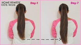 How To Grow Long and thicken Hair Naturally and Faster  Magical Hair Growth Treatment 100 Works [upl. by Ainevul]