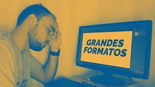 TRABALHANDO COM GRANDES FORMATOS [upl. by Ahseim]