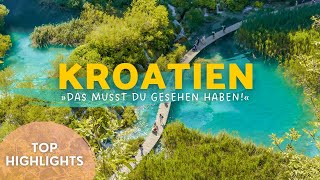 REISETIPPS KROATIEN 🇭🇷 Highlights für deinen nächsten Urlaub Erfahrungsbericht amp Infos [upl. by Alexine780]