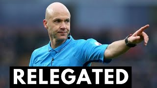 Anthony Taylor Relegated To Championship [upl. by Anilemrac]