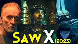 SAW X 2023 Explained In Hindi  Best HorrorSlasher Of 2023  Hidden Details amp Traps Explained [upl. by Nichani4]