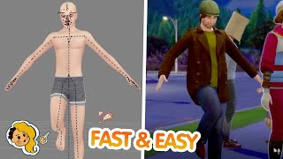 How to Animate in the Sims 4 FAST amp EASY [upl. by Skcirdnek]