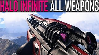 HALO INFINITE All Weapons [upl. by Iahc]