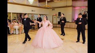 Anela Quinceanera Waltz by Houston Chambelanes Company [upl. by Birecree]