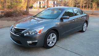 1 Year Owner Review  2014 Nissan Altima 25 SV [upl. by Zeba]