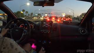 Fiesta ST Vegas Twilight Cruising [upl. by Ielerol]