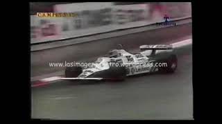 GP Montecarlo 1980 Triunfo Carlos Reutemann  TV Argentina [upl. by Kcirdaed]