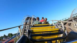 Cornball Express Back row POV Indiana Beach [upl. by Maclay]