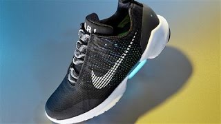 Nike HyperAdapt SelfLacing Shoes Are Here [upl. by Pauletta]