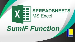 MS Excel  SumIF Function [upl. by Scarito]