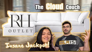 We bought the RH Cloud Couch for a Great Deal Is it worth it [upl. by Habeh]