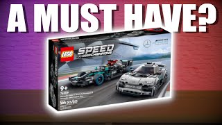 Lego Speed Champions 76909 MERCEDESAMG F1 W12 E PERFORMANCE amp MERCEDESAMG PROJECT ONE Review [upl. by Shirline675]