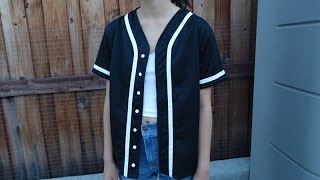 DIY Baseball Jersey from scratch [upl. by Bodnar]