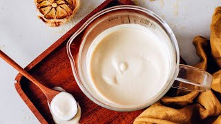 How to Make Vegan Bechamel Sauce  Minimalist Baker Recipes [upl. by Salomo]