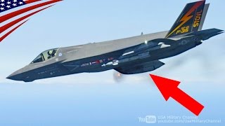 F35Bのガンポッド：胴体下部に取り付けた25mm･4砲身ガトリング・STOVL機短距離離陸･垂直着陸 [upl. by Nathan]