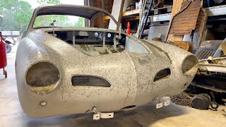 FULL BUILD VW Karmann Ghia METAL STRIP  Complete Restoration Series [upl. by Roch]