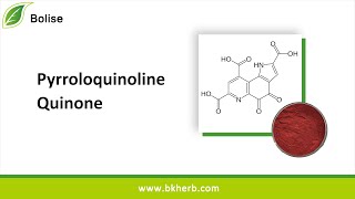 Pyrroloquinoline QuinoneCas 72909343Powder Sales Price [upl. by Aden]