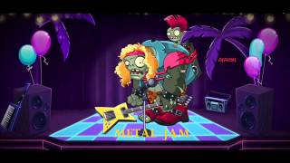 Plants vs Zombies 2  Neon Mixtape Tour Metal Jam Official [upl. by Ruperto558]