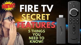 🔥 FIVE SECRET HIDDEN FIRESTICK FEATURES 🔥 [upl. by Ardnohs]