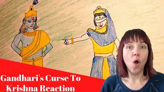 Gandharis Curse To Krishna REACTION For Children [upl. by Letnahc]