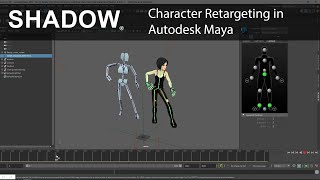 Character Retargeting in Autodesk Maya [upl. by Columbine272]