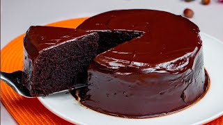 En 5 minutes Le meilleur gâteau au chocolat  sans cuisson sans œufs ni beurre Cookrate  France [upl. by Adnwahsat135]