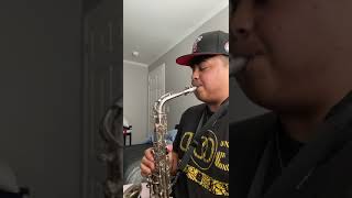 Y me da vergüenza saxofón 🎷cover [upl. by Thormora]