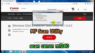 driver scan printer canon mf240 [upl. by Marcellus233]