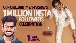 Sam Vishals 1 Million Insta Followers Celebration at Media Masons  Pugazh  Sakthi  Ma Ka Pa [upl. by Schapira495]