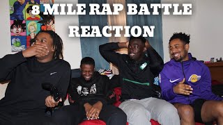 8 Mile  Ending Battles  REACTION  Eminem Wrote All Of It [upl. by Kitty934]