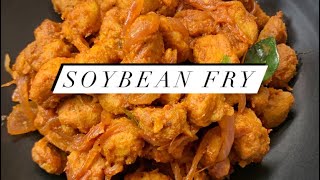 Soybean Fry  Soybean Chunks Fry recipe shorts cookingvideo easyrecipe homecooking indianfood [upl. by Sicard]