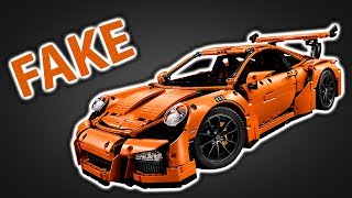 Lepin Technician Kit  FAKE LEGO Technic Porsche 911 GT3 RS [upl. by Eidualc]